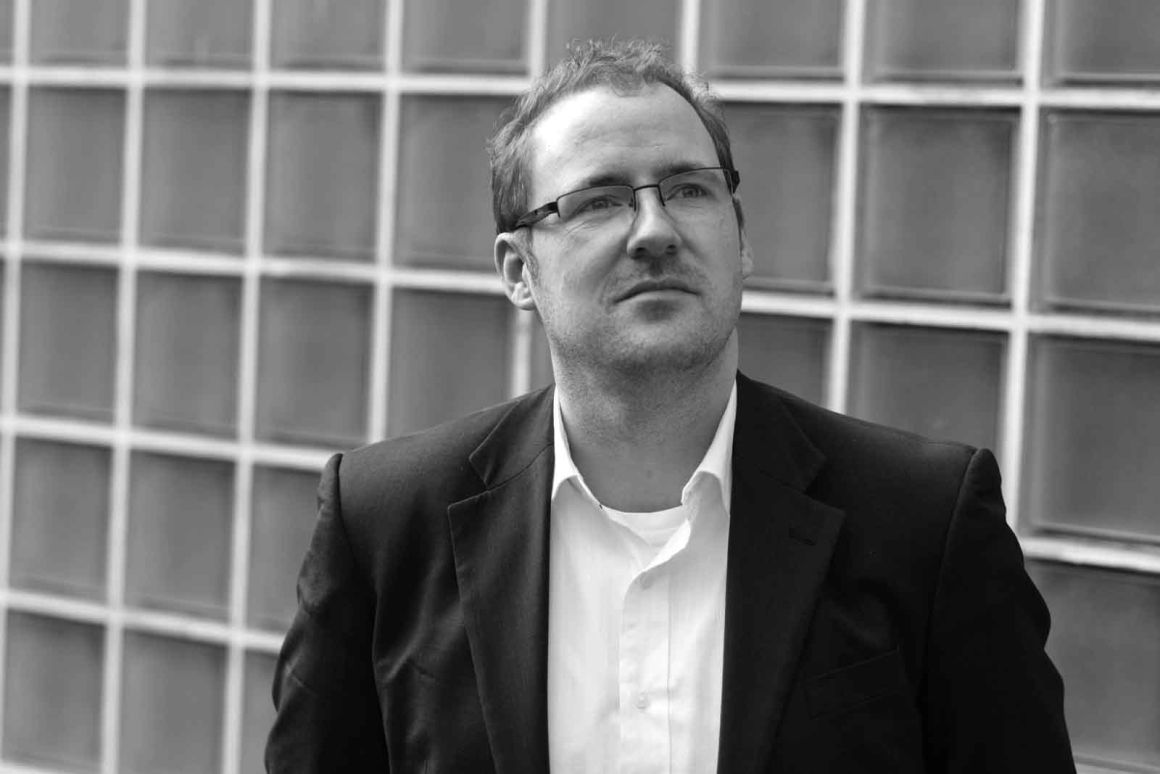 Crime fiction author Michael Wood